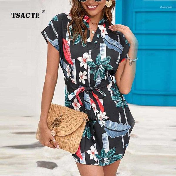 party dresses summer street trendy women v-neck short skirt fashion temperament sleeve leaf print waist wrapped dress for, White;black
party dresses summer street trendy women v-neck short skirt fashion temperament sleeve leaf print waist wrapped dress for, White;black