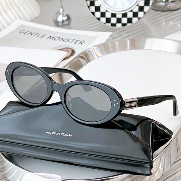 gentle monster sunglasses oval black small frame european and american spicy girls holiday sunglasses round face retro sunglasses, White;black
gentle monster sunglasses oval black small frame european and american spicy girls holiday sunglasses round face retro sunglasses, White;black