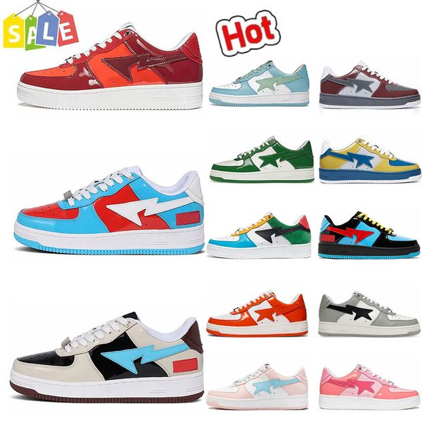 2023 designer shoes for mens womens bap outdoor trainers leather shark sax blue orange green white jogging walking star shoe designer sneake, Black
2023 designer shoes for mens womens bap outdoor trainers leather shark sax blue orange green white jogging walking star shoe designer sneake, Black