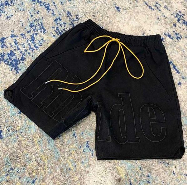 rhude summer classic embroidery letter shorts american street high street loose casual sports pants men's and women's shorts, White;black
rhude summer classic embroidery letter shorts american street high street loose casual sports pants men's and women's shorts, White;black