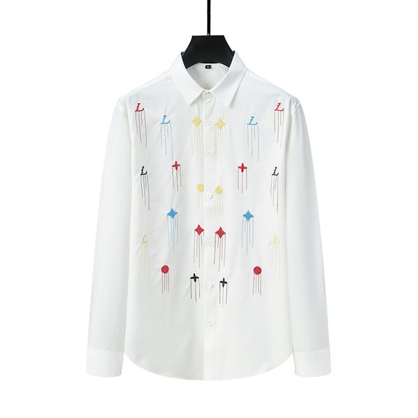 fashion shirt designer shirts long sleeve mens casual shirt loose silk shirt short sleeves luxury t-shirt men, White;black
fashion shirt designer shirts long sleeve mens casual shirt loose silk shirt short sleeves luxury t-shirt men, White;black