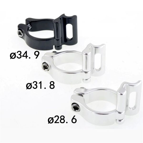 Image of Bike Derailleurs Taiwan road bicycle Straight hanging bike front derailleur clamping ring 28.6 31.8 34.9mm Adapter switch stand 230826