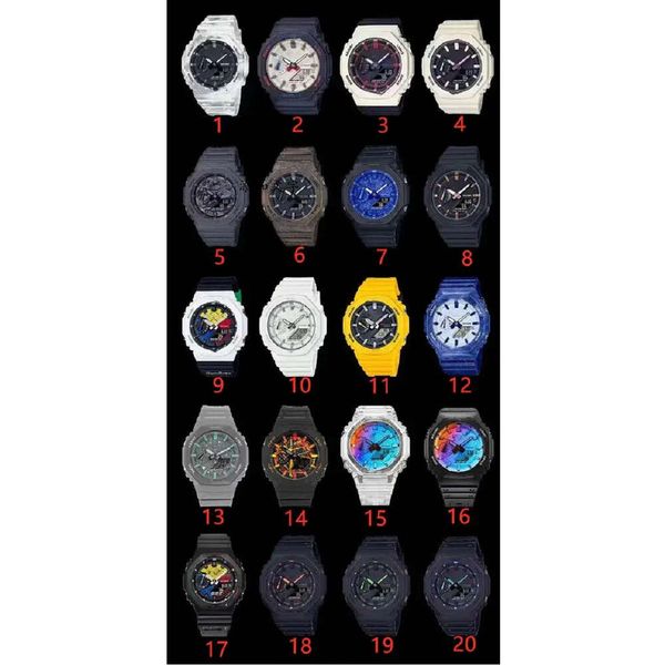 2023 iced out watch 20 colors waterproof men's sports quartz 2100 watch full feature led automatic hand raise light world time oak, Slivery;golden
2023 iced out watch 20 colors waterproof men's sports quartz 2100 watch full feature led automatic hand raise light world time oak, Slivery;golden