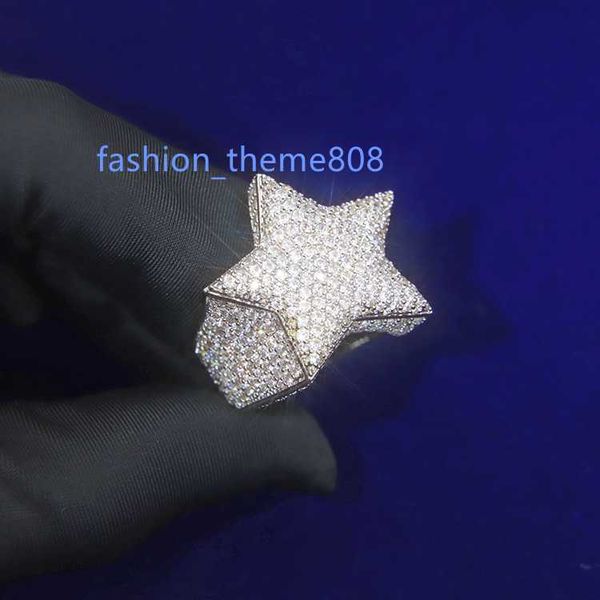 ale fashion design 925 silver with round moissanite diamond mens cuban start shape diamond ring for hiphop life jewelry
ale fashion design 925 silver with round moissanite diamond mens cuban start shape diamond ring for hiphop life jewelry