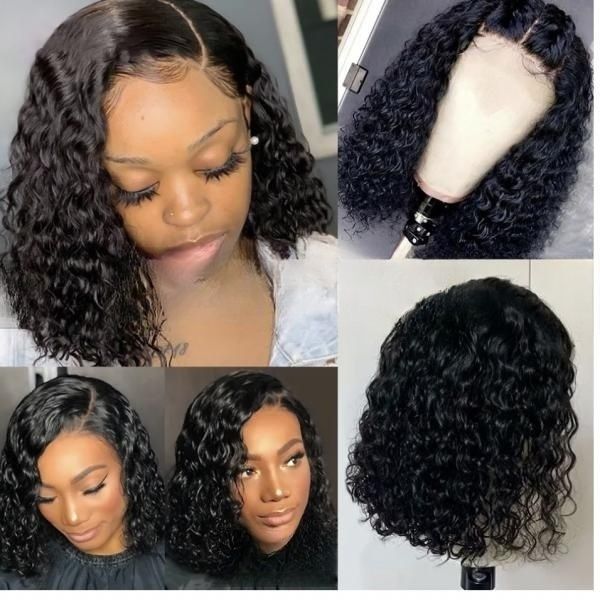 brazilian hair lace front wig human hair wig short water wave bob wig brazilian natural wave, Black;brown
brazilian hair lace front wig human hair wig short water wave bob wig brazilian natural wave, Black;brown