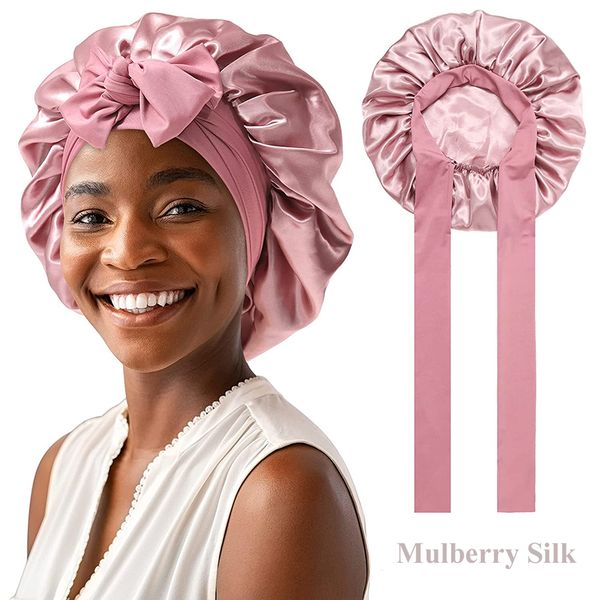 beanie/skull caps 100% mulberry silk sleeping bonnet for women large sleep cap with wide elastic tie band for curly dreadlock braid hair car, Blue;gray
beanie/skull caps 100% mulberry silk sleeping bonnet for women large sleep cap with wide elastic tie band for curly dreadlock braid hair car, Blue;gray