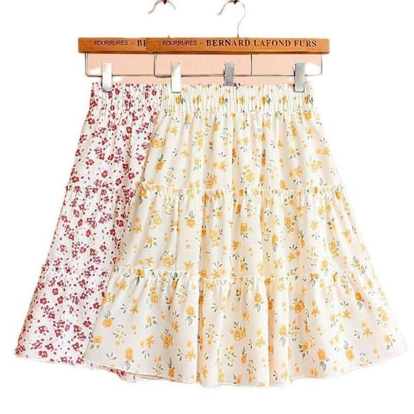 floral chiffon skirts half length dress for women summer style high waist a line small plated cake short, Black
floral chiffon skirts half length dress for women summer style high waist a line small plated cake short, Black