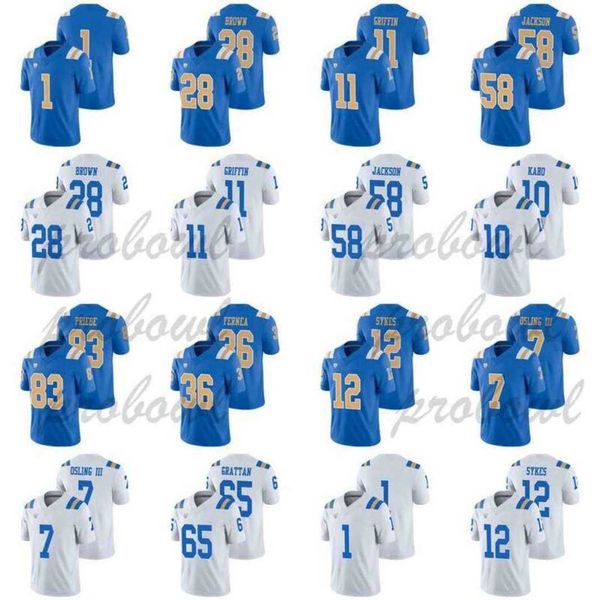 football jerseys custom ucla bruins college football jersey 11 chase griffin 22 keegan jones blaylock 2 kyle philips 29 delon hurt 23 chase, Black;red
football jerseys custom ucla bruins college football jersey 11 chase griffin 22 keegan jones blaylock 2 kyle philips 29 delon hurt 23 chase, Black;red