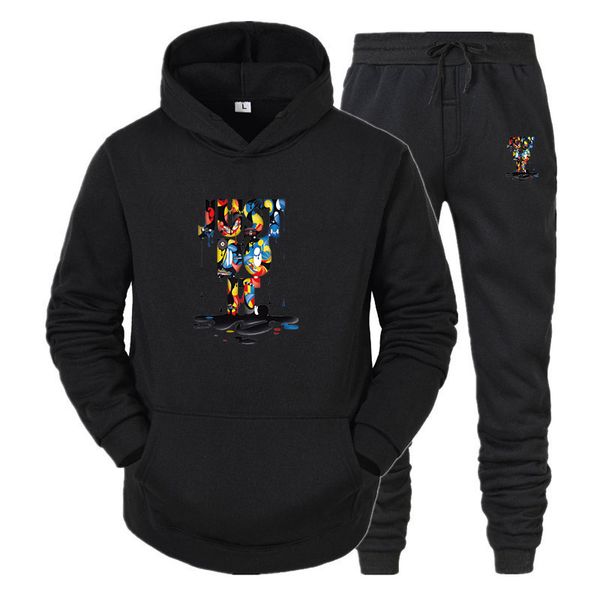 men women suits fleece sweatsuits sport jogger autumn winter pollover hooded hoodies pants sportwear, Gray
men women suits fleece sweatsuits sport jogger autumn winter pollover hooded hoodies pants sportwear, Gray