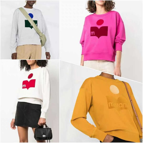 23ss isabel marant women desginer fashion classic cotton sweatshirt new is double pressed velvet contrast loose medium and long round neck f, Black
23ss isabel marant women desginer fashion classic cotton sweatshirt new is double pressed velvet contrast loose medium and long round neck f, Black