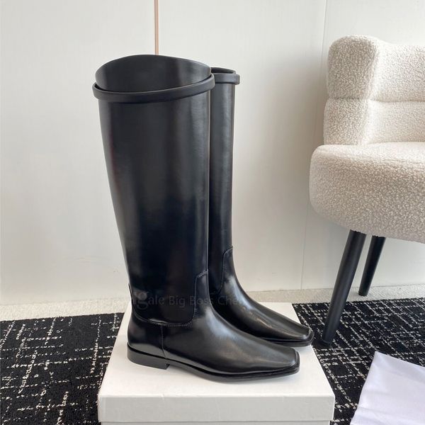 toteme square toe knee boots flat heel fashion leather designer knight booties for girl women, Black
toteme square toe knee boots flat heel fashion leather designer knight booties for girl women, Black