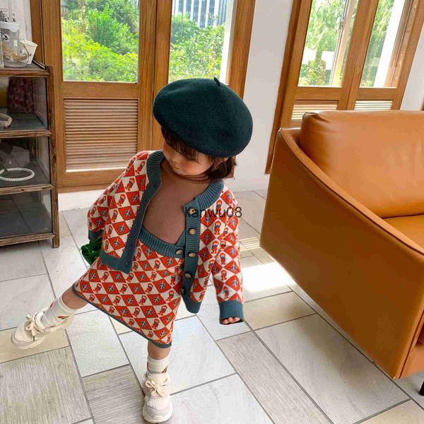 clothing sets 2022 new children clothing set girl sweater suit autumn winter knitted girl twopiece set cardigansuspender skirt kid s suit x0, White
clothing sets 2022 new children clothing set girl sweater suit autumn winter knitted girl twopiece set cardigansuspender skirt kid s suit x0, White