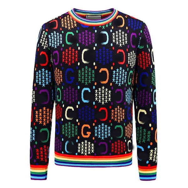 luxury mens womens designer sweater gradient jacquard letters mens fashion paris t street long sleeve -xxxl, White;black
luxury mens womens designer sweater gradient jacquard letters mens fashion paris t street long sleeve -xxxl, White;black