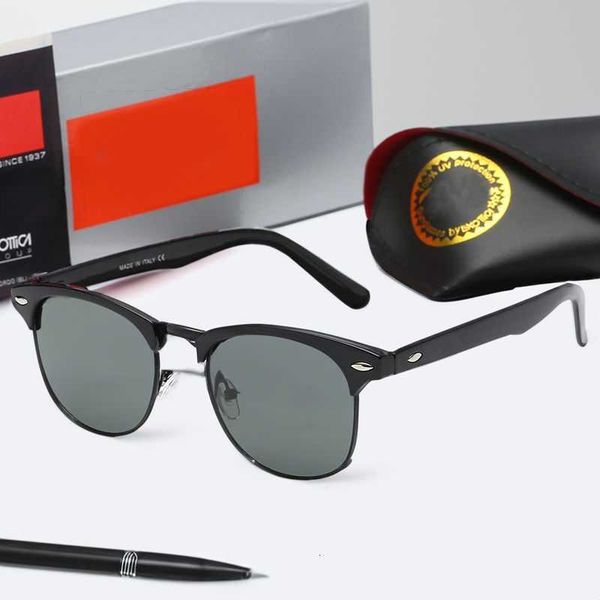 ran ban sunglasses men's classic 3016 luxury designer glasses women's half metal frame polarized uv400 sunglasses, Black
ran ban sunglasses men's classic 3016 luxury designer glasses women's half metal frame polarized uv400 sunglasses, Black