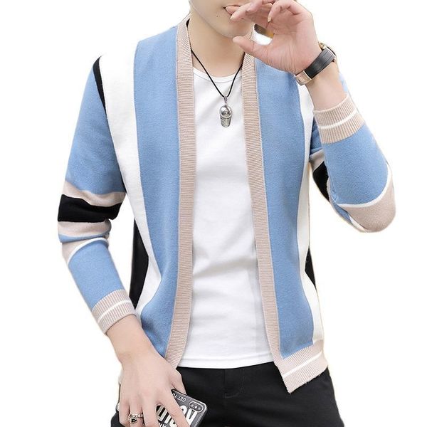 men's sweaters spring sweater coat leisure fashion striated cardigan jackets youth long sleeves knitted 3xl 230828, White;black
men's sweaters spring sweater coat leisure fashion striated cardigan jackets youth long sleeves knitted 3xl 230828, White;black