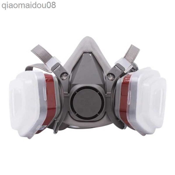 Image of Protective Clothing 6200 Respirator Gas Mask Anti Dust Respirator Face Gas Mask Protection Industrial Gas Masks with Filters Widely Used HKD230826