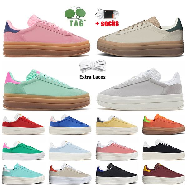 platform gazelle bold designer shoes womens casual gazelles plate-forme sneakers grey white solar orange green pink glow gum og original sup, Black
platform gazelle bold designer shoes womens casual gazelles plate-forme sneakers grey white solar orange green pink glow gum og original sup, Black