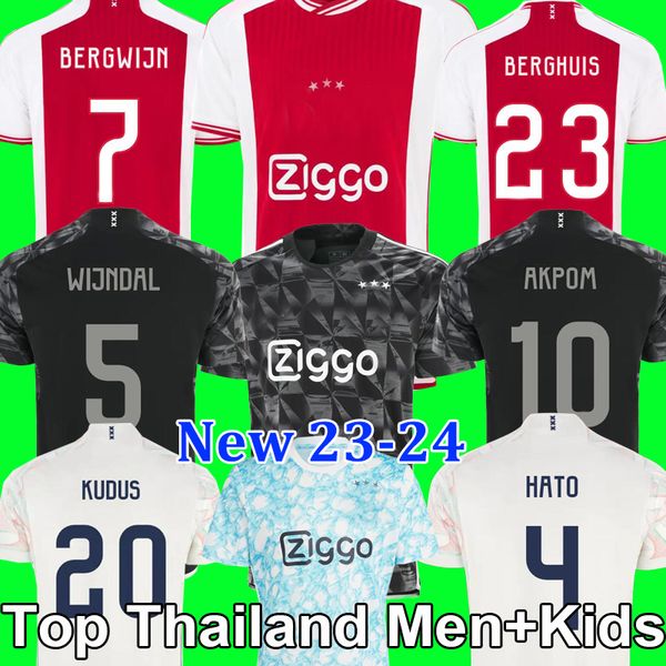 23 24 soccer jerseys akpom brobbey berghuis wijndal third black kit klaassen bergwijn hato 2023 2024 home away football shirt men kids kit u, Black;yellow
23 24 soccer jerseys akpom brobbey berghuis wijndal third black kit klaassen bergwijn hato 2023 2024 home away football shirt men kids kit u, Black;yellow
