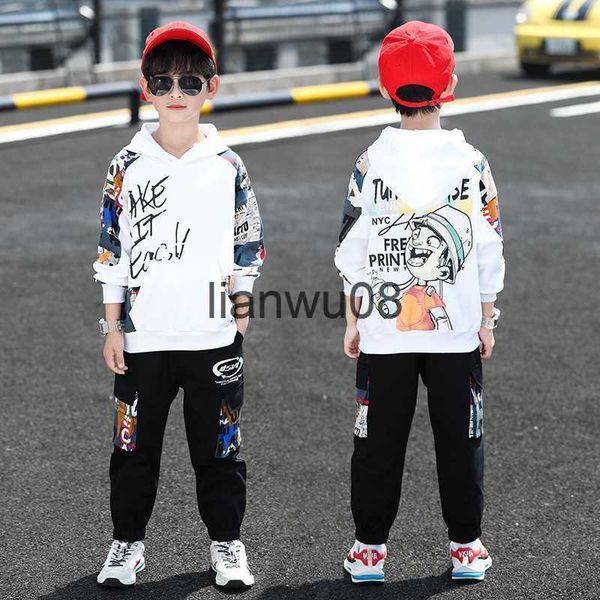 clothing sets 2023 autumn winter boy anime clothing suit teenager children set graffiti hooded cotton sweater pants 5 6 7 8 9 10 11 12 year, White
clothing sets 2023 autumn winter boy anime clothing suit teenager children set graffiti hooded cotton sweater pants 5 6 7 8 9 10 11 12 year, White