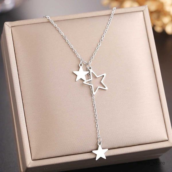 pendant necklaces necklaces exquisite stars tassel pendants temperament chain everyday wear necklace for women jewelry gifts r230828, Silver
pendant necklaces necklaces exquisite stars tassel pendants temperament chain everyday wear necklace for women jewelry gifts r230828, Silver