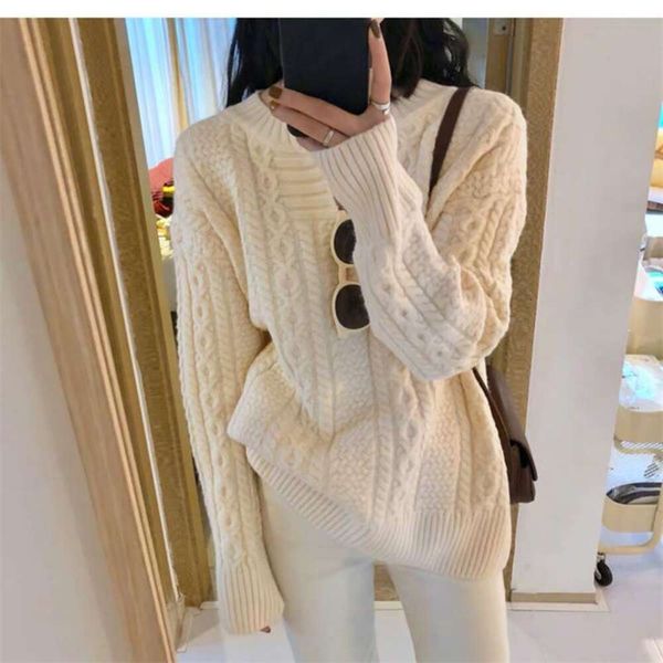 mahua sweater for women autumn and winter korean style lazy loose v neck pullover purple top, White;black
mahua sweater for women autumn and winter korean style lazy loose v neck pullover purple top, White;black