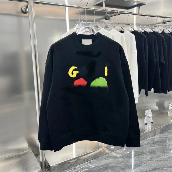 designer sweater colored letter printed sweater with round neck casual sweater for men and women pure cotton loop long sleeved t-shirt, Black
designer sweater colored letter printed sweater with round neck casual sweater for men and women pure cotton loop long sleeved t-shirt, Black