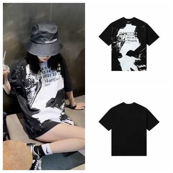 mm6 shirt margielas designer correct version of t magilla american embroidery hollow out adhesive strip letter short sleeved loose fitting m, White;black
mm6 shirt margielas designer correct version of t magilla american embroidery hollow out adhesive strip letter short sleeved loose fitting m, White;black
