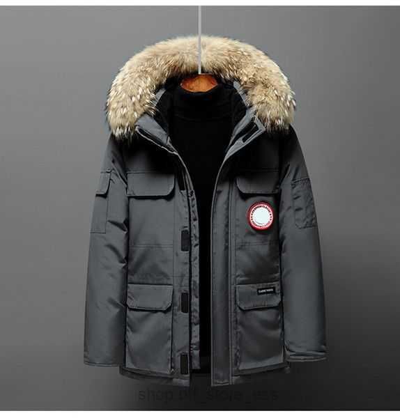 down jacket men's medium length winter new canadian style overcame lovers' working clothes thick goose men clothing us size s--4xl, Black
down jacket men's medium length winter new canadian style overcame lovers' working clothes thick goose men clothing us size s--4xl, Black