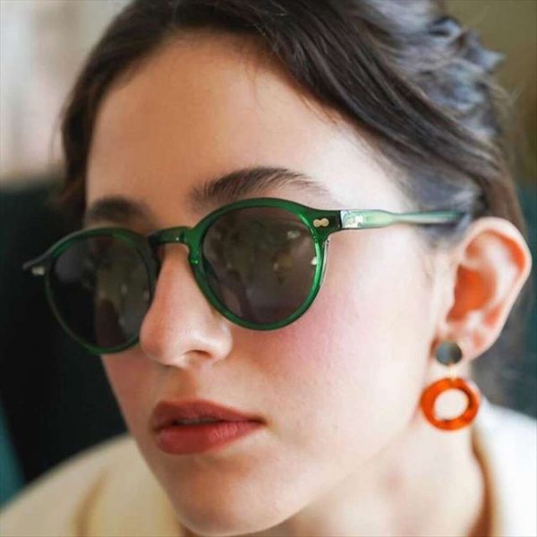 rice nail round frame sunglasses retro ocean film personality trendy men and women, White;black
rice nail round frame sunglasses retro ocean film personality trendy men and women, White;black