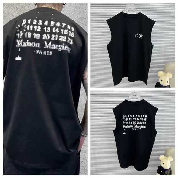 magilla designer t shirt margielas mm6 summer new embroidery letter mosaic sleeveless tank loose relaxed casual mens and womens versatile sh, White;black
magilla designer t shirt margielas mm6 summer new embroidery letter mosaic sleeveless tank loose relaxed casual mens and womens versatile sh, White;black