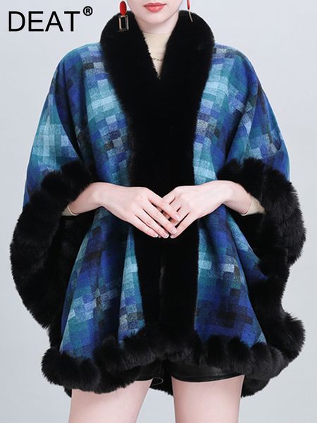 women's wool blends deat woman woolen cashmere coat thick warm elegant full batwing sleeve versatile outwear auatumn female 15kb3954 23, Black
women's wool blends deat woman woolen cashmere coat thick warm elegant full batwing sleeve versatile outwear auatumn female 15kb3954 23, Black