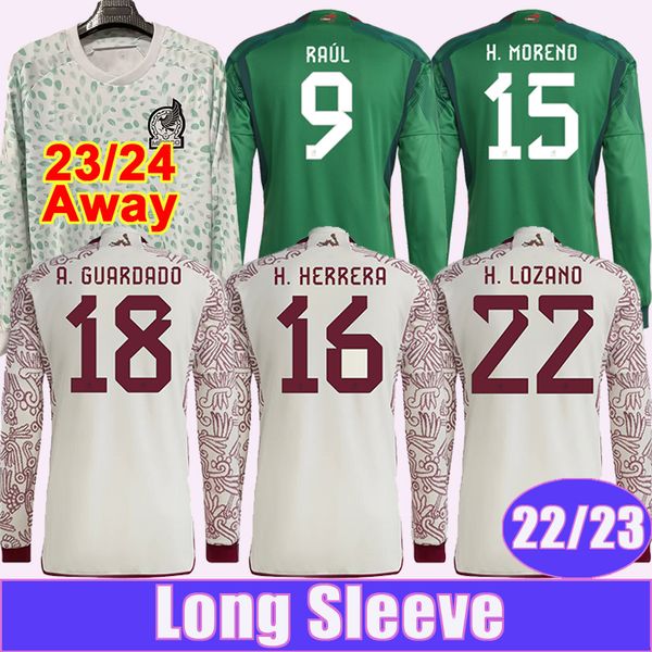 2023 24 mexico long sleeves soccer jerseys 22 23 chicharito raul a. guardado g. dos santos a. jimenez h. lozano h. herrera carlos v home awa, Black;yellow
2023 24 mexico long sleeves soccer jerseys 22 23 chicharito raul a. guardado g. dos santos a. jimenez h. lozano h. herrera carlos v home awa, Black;yellow