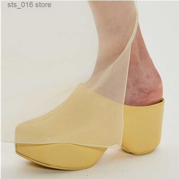 slippers spring and summer new style show round head high heel thick bottom baotou slippers european and american women's large sandals, Black
slippers spring and summer new style show round head high heel thick bottom baotou slippers european and american women's large sandals, Black