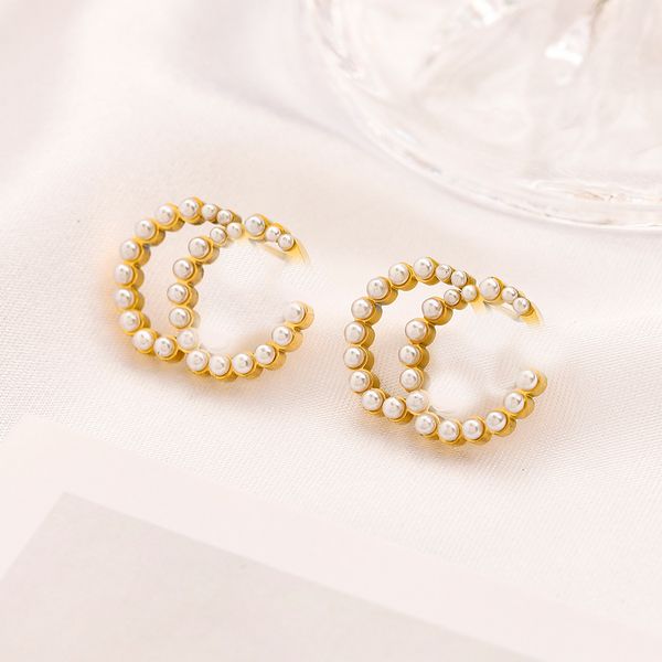 luxury brand designers letters ear stud black sunflower stainless steel geometric famous women steel seal print earring wedding party jewerl, Golden;silver
luxury brand designers letters ear stud black sunflower stainless steel geometric famous women steel seal print earring wedding party jewerl, Golden;silver