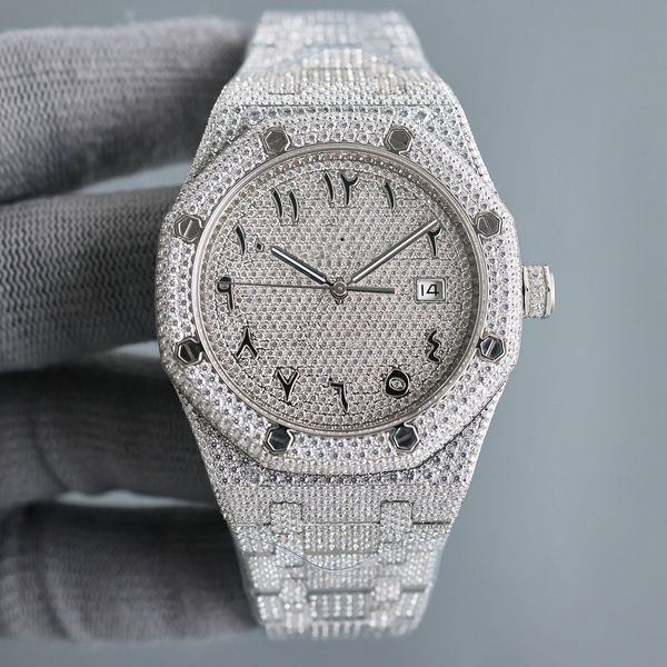 high-end watches, zircon, moissanite watches, swiss movement, waterproof 50m, handmade and customizable styles.c22, Slivery;black
high-end watches, zircon, moissanite watches, swiss movement, waterproof 50m, handmade and customizable styles.c22, Slivery;black