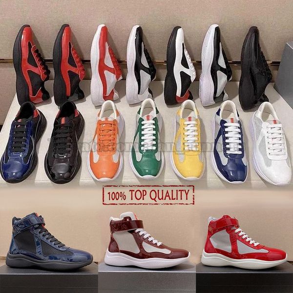 americas cup xl leather sneakers men women prda designer shoes patent leather flat trainers fashion nylon black mesh lace-up outdoor sport r
americas cup xl leather sneakers men women prda designer shoes patent leather flat trainers fashion nylon black mesh lace-up outdoor sport r