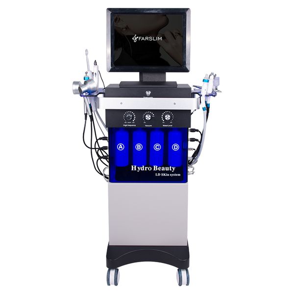 10 in 1 aqua bubble hydro dermabrasion skin lifting spa facial hydro facial microdermabrasion machine water dermabrasion hydra facial machin, Black;white
10 in 1 aqua bubble hydro dermabrasion skin lifting spa facial hydro facial microdermabrasion machine water dermabrasion hydra facial machin, Black;white