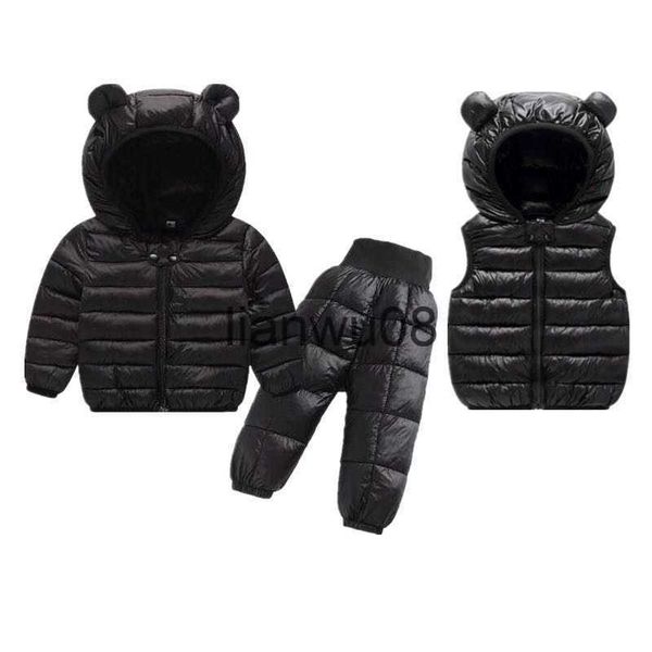clothing sets toddler winter baby girls boys clothing sets warm faux down jacket clothes sets children kids snowsuit coats vest pants overal, White
clothing sets toddler winter baby girls boys clothing sets warm faux down jacket clothes sets children kids snowsuit coats vest pants overal, White