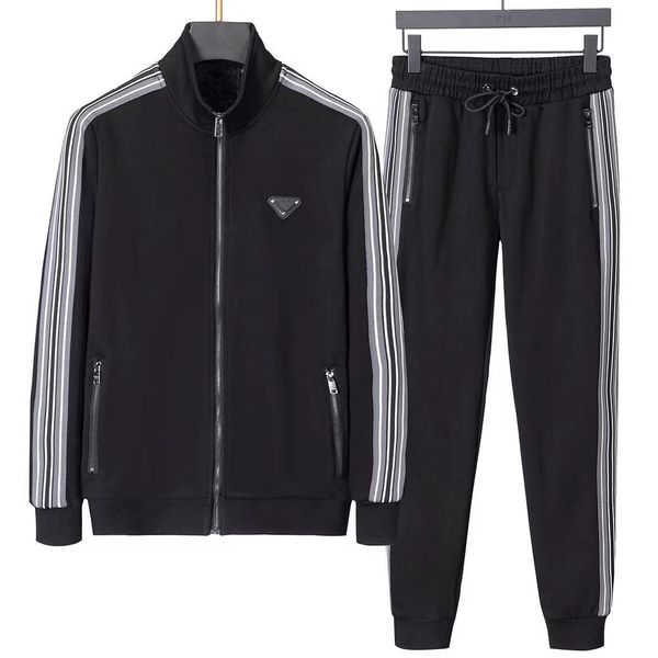 mens tracksuit jacket two pieces sets jackets hoodie pants with designer budge classic style spring autumn outwear sports set suits, Gray
mens tracksuit jacket two pieces sets jackets hoodie pants with designer budge classic style spring autumn outwear sports set suits, Gray