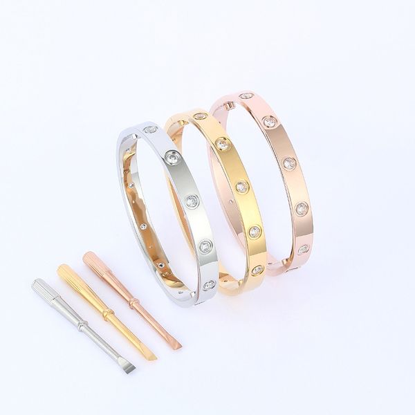 trendy crystal bracelets for women fashion bangle bracelet titanium love pulseiras stainless steel bangles feminina jewelry gift, Black
trendy crystal bracelets for women fashion bangle bracelet titanium love pulseiras stainless steel bangles feminina jewelry gift, Black