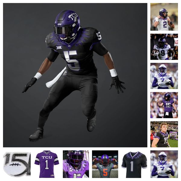 2023 tcu horned frogs football jersey 3 savion williams 4 chandler morris 21 corey wren 52 damonic williams 12 lafayette kaiuway 13 mason wh, Black
2023 tcu horned frogs football jersey 3 savion williams 4 chandler morris 21 corey wren 52 damonic williams 12 lafayette kaiuway 13 mason wh, Black