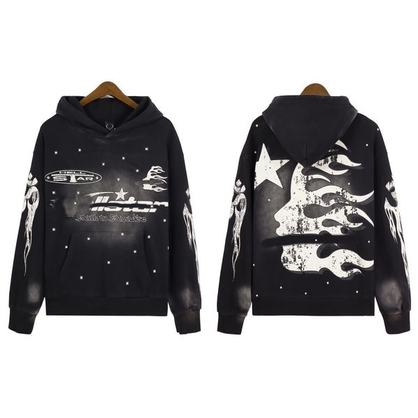 designer sweatshirt hellstar hoodie spider hoodie mens coat men tracksuit vintage wash sweatshirt fashion hoodie, Black
designer sweatshirt hellstar hoodie spider hoodie mens coat men tracksuit vintage wash sweatshirt fashion hoodie, Black