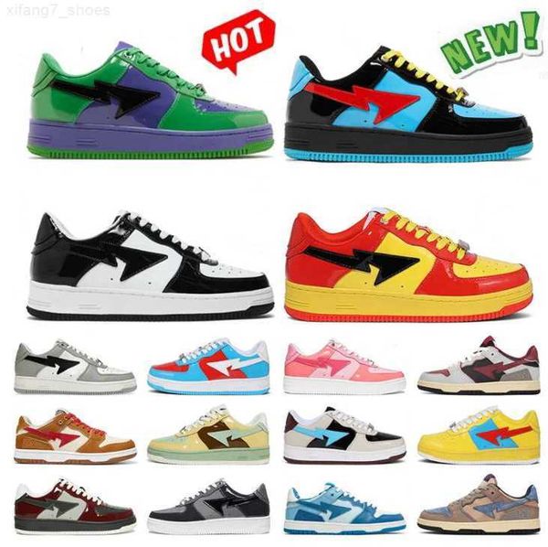 2023 stas sk8 sta designer casual shoes women's men's shoes patent leather low black camouflage combination pink abc camo blue gra
2023 stas sk8 sta designer casual shoes women's men's shoes patent leather low black camouflage combination pink abc camo blue gra