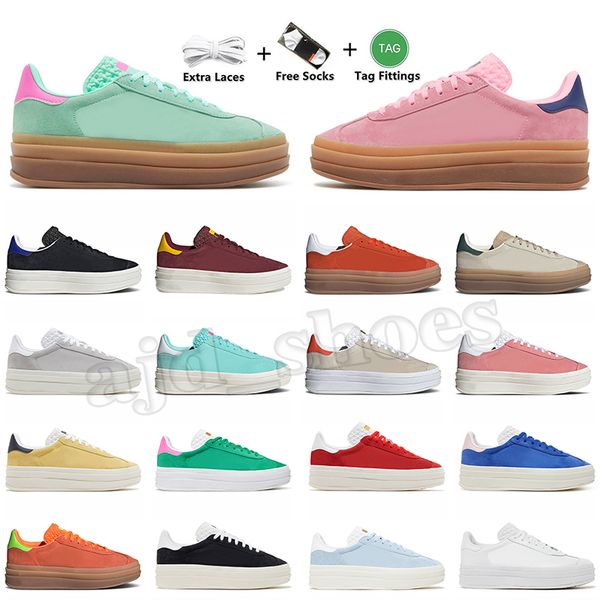 luxury women gazelle bold designer casual shoes gazelles platform sneakers pulse mint screaming pink glow gum vegan white black suede leathe
luxury women gazelle bold designer casual shoes gazelles platform sneakers pulse mint screaming pink glow gum vegan white black suede leathe
