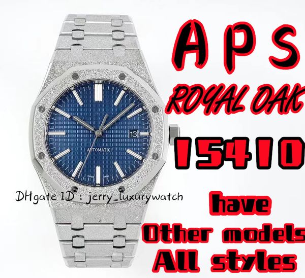 aps 15410 luxury men's watch frost gold series integrated 3120 mechanical movement 41mm limited edition blue dial, Slivery;brown
aps 15410 luxury men's watch frost gold series integrated 3120 mechanical movement 41mm limited edition blue dial, Slivery;brown
