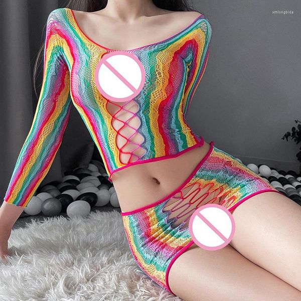 bras sets 1pc/set lingerie rainbow fishnet women's underwear bodysuits exotic costumes bodystocking transparent, Red;black
bras sets 1pc/set lingerie rainbow fishnet women's underwear bodysuits exotic costumes bodystocking transparent, Red;black