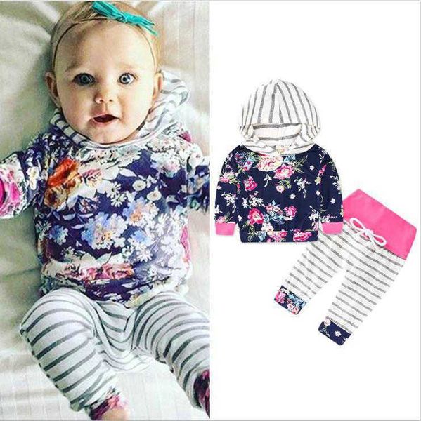 newborn clothes baby girls infant hooded sweatshirt +pants floral 2pcs outfits tracksuit kids clothing set, White
newborn clothes baby girls infant hooded sweatshirt +pants floral 2pcs outfits tracksuit kids clothing set, White