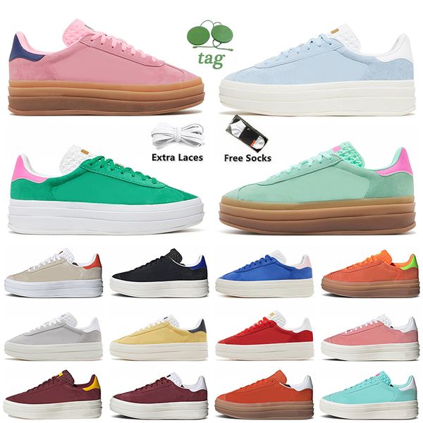 2024 og original gazelle bold designer casual shoes gazelles platform womens sneakers pulse mint screaming pink glow gum vegan white black s
2024 og original gazelle bold designer casual shoes gazelles platform womens sneakers pulse mint screaming pink glow gum vegan white black s