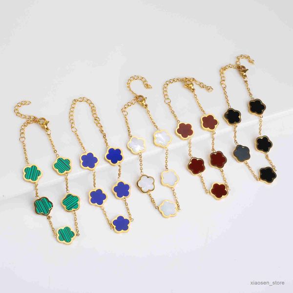 bracelets stainless steel plant five petal flower bracelet waterproof cute girl gift jewelry woman r230828, Golden;silver
bracelets stainless steel plant five petal flower bracelet waterproof cute girl gift jewelry woman r230828, Golden;silver