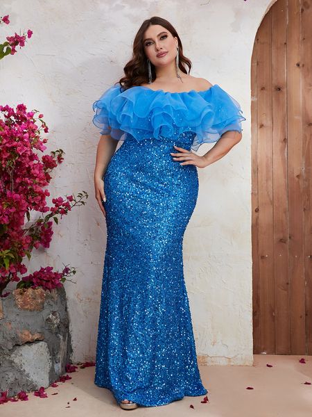 new long blue mermaid mother of the bride dress prom dresses evening dress sequined appliques floor length overskirts train formal wear spec, Black;red
new long blue mermaid mother of the bride dress prom dresses evening dress sequined appliques floor length overskirts train formal wear spec, Black;red